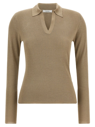 Beige Silk Cardigan