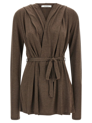 Brown Lyocell Cardigan
