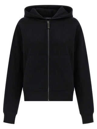 Black Cotton Sweatshirt
