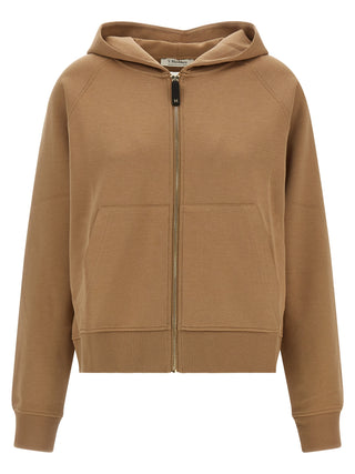 Beige Cotton Sweatshirt
