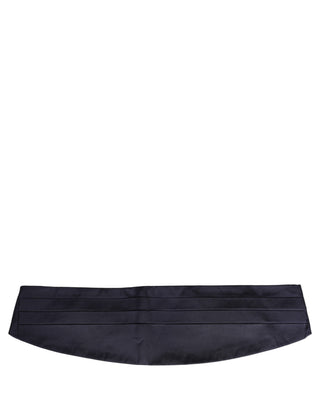Dark Blue 100% Silk Belt Waist Cummerbund