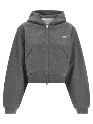 Gray Cotton Sweatshirt