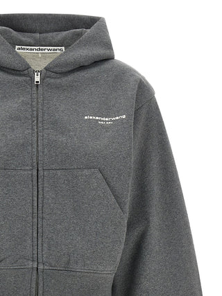 Gray Cotton Sweatshirt