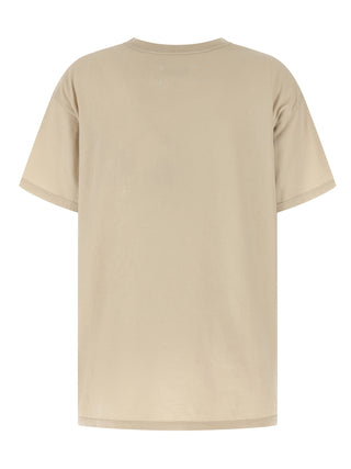 Beige Cotton T-Shirt