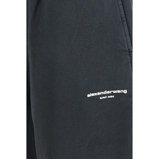 Black Cotton Casual Pants