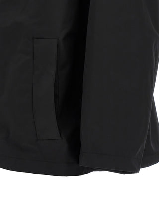 Black Polyester Parka