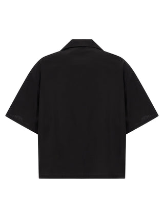 Black Cotton Blouse