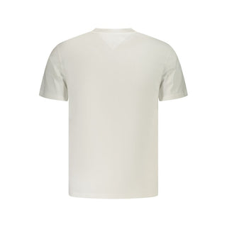 White Cotton Men's T-Shirt