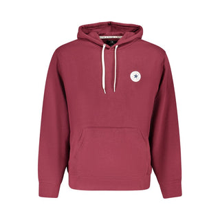 Red Cotton Mens Sweatshirt