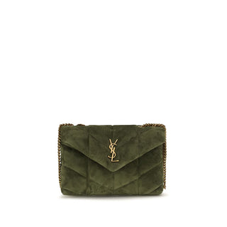 Bicolor Calf Leather Bos Taurus Shoulder Bag