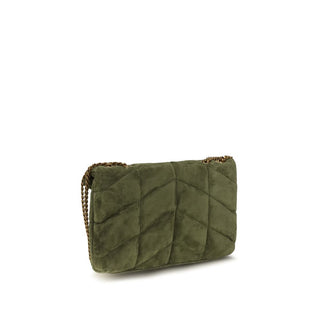 Bicolor Calf Leather Bos Taurus Shoulder Bag