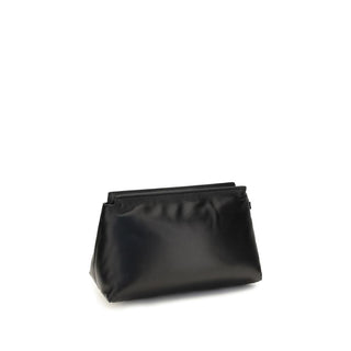 Black Lamb Ovis Aries Clutch Bag