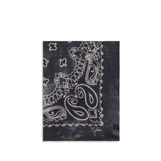 Gray Silk Scarf
