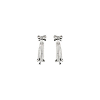 Silver Brass Earrings