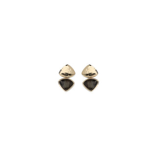Gold Brass Earrings
