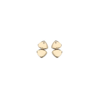 Gold Brass Earrings