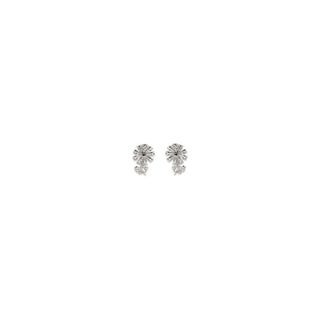 Silver Brass Earrings