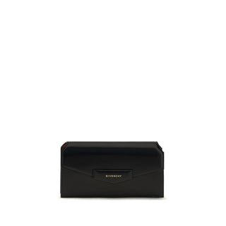 Black Calf Leather Bos Taurus Clutch Bag