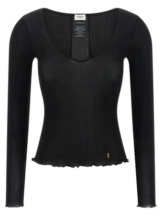 Black Silk Shirt