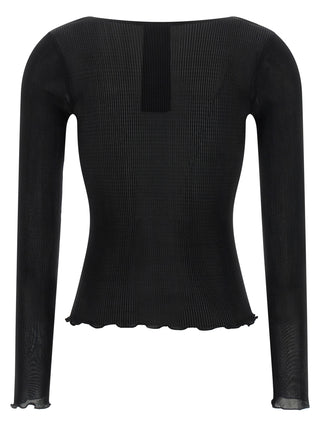 Black Silk Shirt