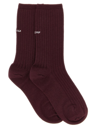 Bordeaux Wool Socks