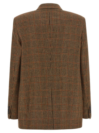 Brown Virgin Wool Blazer