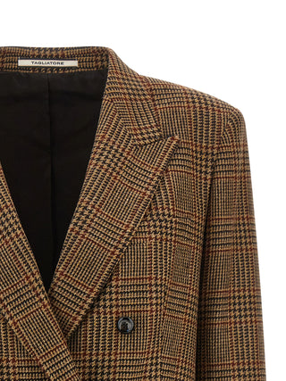 Brown Virgin Wool Blazer
