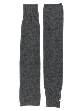 Gray Wool Gloves