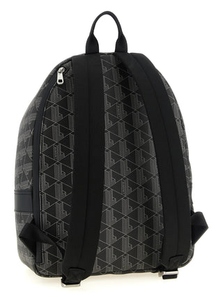 Black Pvc Backpack
