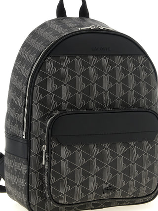 Black Pvc Backpack