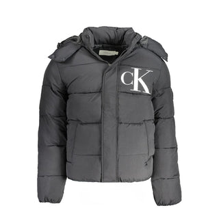 Black Nylon Men's Jacket