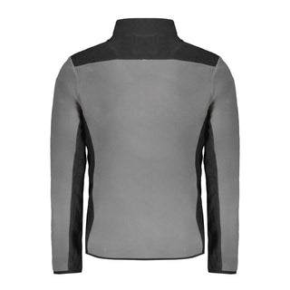 Gray Polyester Men Sweater