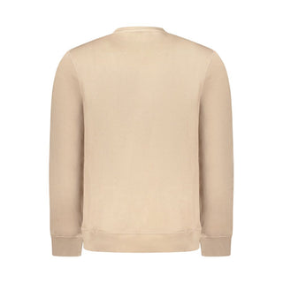 Brown Cotton Men's Sweatshirt