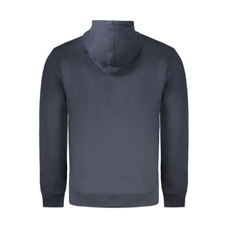 Blue Cotton Men's Sweatshirt