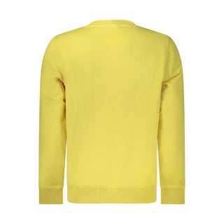 Yellow Cotton Men's Sweatshirt
