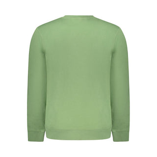 Green Cotton Men's Sweatshirt