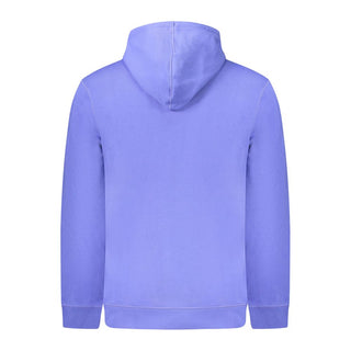 Blue Cotton Men's Sweatshirt