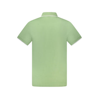 Green Cotton Men's Polo