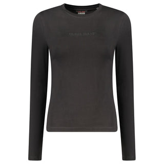 Black Cotton Women's T-Shirt