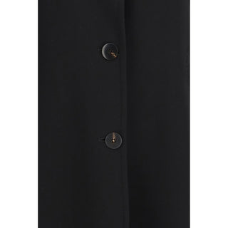 Black Triacetate Coat
