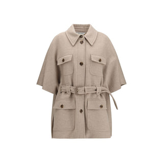 Beige Cashmere Coat