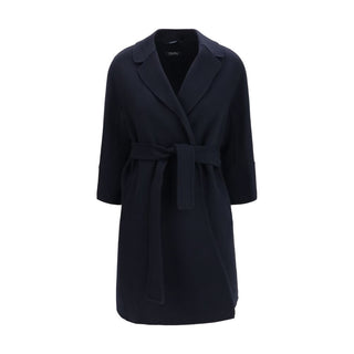 Blue Wool Oves Aries Coat