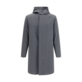 Gray Wool Oves Aries Coat