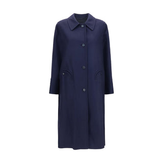 Blue Wool Oves Aries Coat