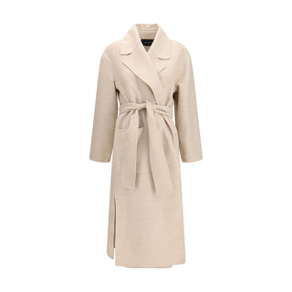 Beige Wool Oves Aries Coat