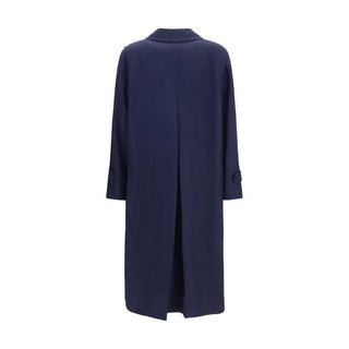 Blue Wool Oves Aries Coat