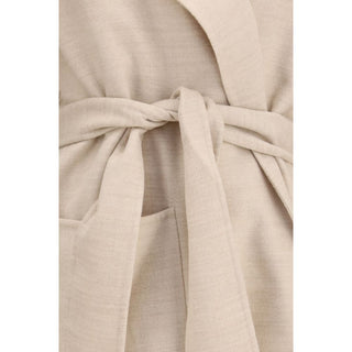 Beige Wool Oves Aries Coat