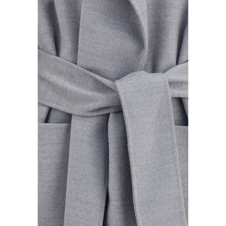 Gray Wool Oves Aries Coat