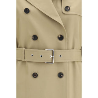 Beige Cotton Coat