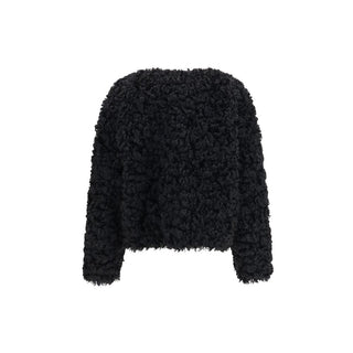 Black Polyester Coat